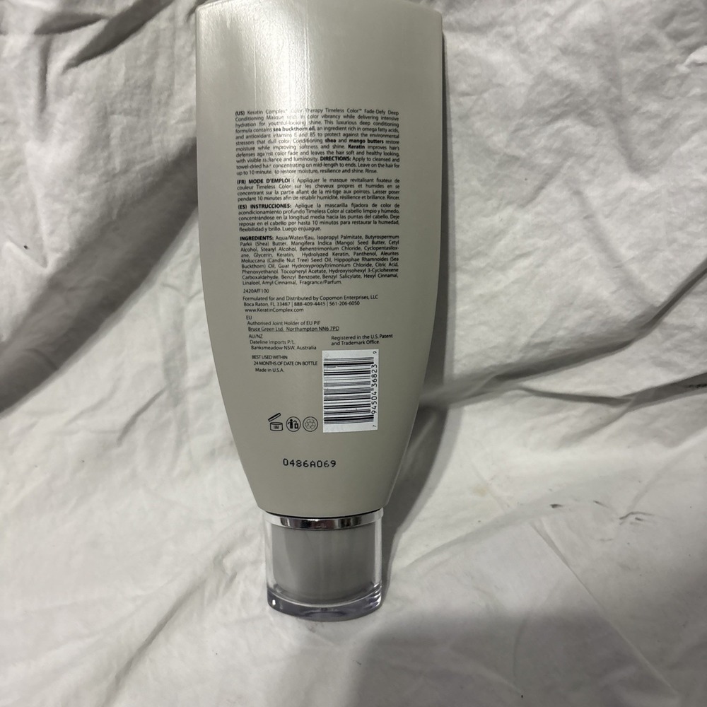 Keratin Complex Color Therapy Timeless Color Fade-Defy Deep Conditioning Masque - Picture 3 of 3